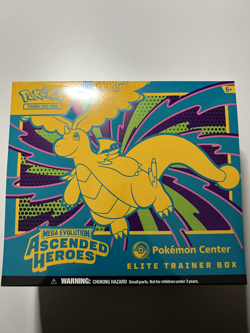 Mega Evolutions Ascended Heroes: Pokemon Center Elite Trainer Box (ETB) - Image 1