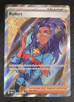 Pokemon TCG - Raifort Ultra Rare SV: Prismatic Evolutions 142/131 NM - Image 1