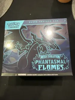 Pokemon TCG Mega Evolution Phantasmal Flames Elite Trainer Box - Image 1