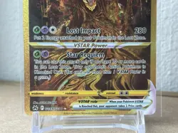 2023 POKEMON SWORD & SHIELD CROWN ZENITH SECRET FULL ART/GIRATINA VSTAR NM - Image 3
