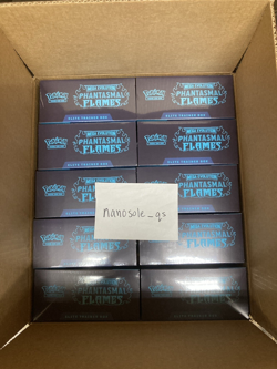 Pokemon Mega Evolution Phantasmal Flames Elite Trainer Box ETB 2025 Lot of 10 - Image 1