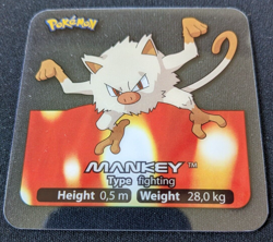 Pokemon Lamincards Mankey #56 2006 Edibas English GREAT condition - Image 1