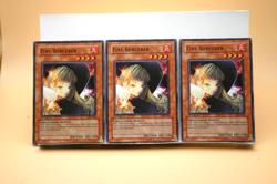 (3x) Yugioh - Fire Sorcerer - LON-036 - 1st Edition - LP - Image 1