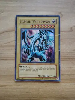 Yu-Gi-Oh! - Blue Eyes White Dragon - Super Rare / Holo - SKE-001 - Image 1