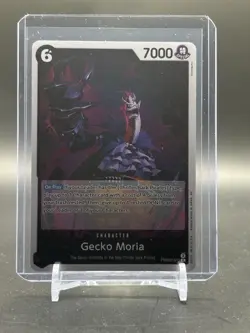 One Piece The Best Vol. 2 Gecko Moria PRB02-013 Rare Foil NM - Image 1