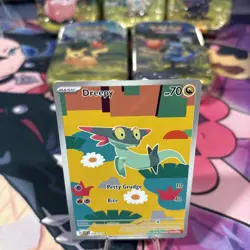 Pokemon Dreepy ASC 247/217 Rare Holo Basic Petty Grudge Bite Card - Image 2