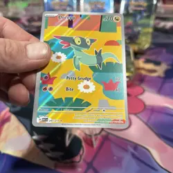 Pokemon Dreepy ASC 247/217 Rare Holo Basic Petty Grudge Bite Card - Image 5