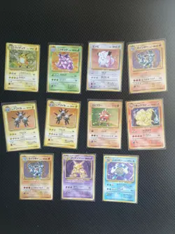 Pokemon Base Set JAPANESE card Lot No Charizard PSA BGS 10 Wotc Old Vintage - Image 1