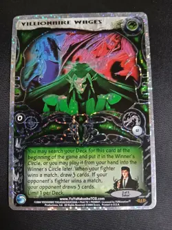 Yu Yu Hakusho TCG CCG Villionaire Wages G7 Exile 1st Edition Near Mint Card - Image 1