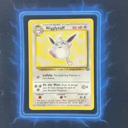 ⭐ Wigglytuff 32/64 ⭐ Original Non Holo Rare Jungle Set Pokemon Card WOTC 1999 - Image 1