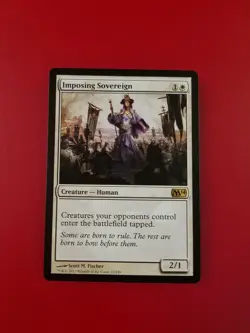 1x Imposing Sovereign | M14 Magic 2014 | MTG Magic Cards - Image 3