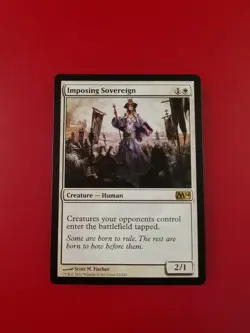 1x Imposing Sovereign | M14 Magic 2014 | MTG Magic Cards - Image 5