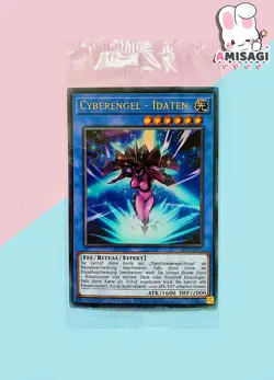 Yu-Gi-Oh! Cyberengel - Idaten LART-DE050 Karte Trading Card TCG Promo NEU - Image 1