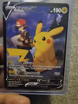 Pokemon Card TCG Pikachu V Tg16/Tg30 SWSH11: Lost Origin Trainer Gallery NM/M - Image 1