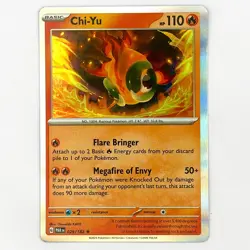 029/182 CHI-YU | RARE HOLO | PARADOX RIFT POKEMON CARD - Image 1