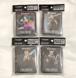 Magic The Gathering FINAL FANTASY Players Card Sleeves Set of 4 05-08 - Image 1