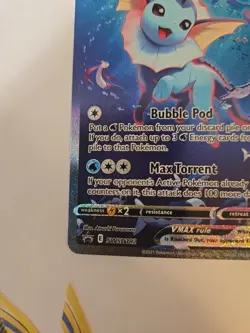 Vaporeon VMAX - Promo Holo 🌟 SWSH: Sword & Shield Promo Cards SWSH182 🌟 (MINT) - Image 5