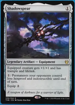 Shadowspear Theros Beyond Death MINT Rare MAGIC MTG CARD (ID# 511771) ABUGames - Image 1