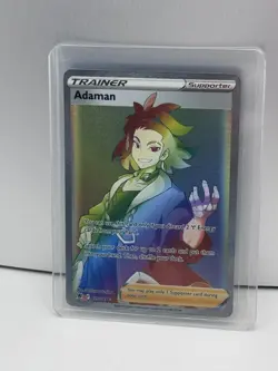 Pokemon Card Adaman 199/189 Rainbow Secret Rare Astrial Radiance Near Mint - Image 1
