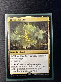 Three Tree City Legendary Land 0260 RARE REGULAR 2024 Magic: The Gathering - Image 1