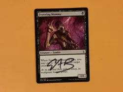 MTG Magic Festering Mummy Signed Artist Proof Sketch x1 AKH Amonkhet Burdett - Image 1