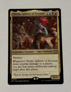 MTG Obeka, Splitter of Seconds - Outlaws of Thunder Junction NM - Image 1