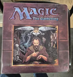 Vintage Magic the Gathering Pete Venters 1995 Ultra Pro 3 Ring Binder MTG TCG x2 - Image 4