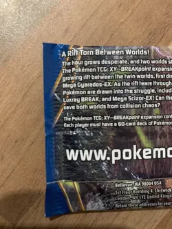 Pokemon TCG XY Breakpoint Booster Pack Sealed - Image 4