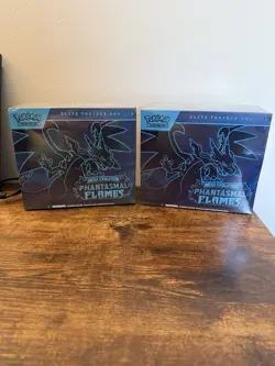 (Lot Of 2) Pokemon TCG Mega Evolution Phantasmal Flames Elite Trainer Box - Image 1