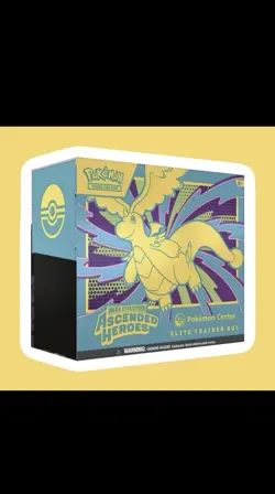 Pokemon Center Ascended Heroes Elite Trainer Box Zekrom Dragonite English 2026 - Image 1