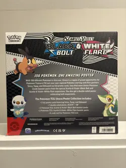 Pokemon TCG Black Bolt & White Flare Poster Collection Factory Sealed - Image 2