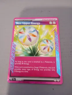 Neo Upper Energy 162/162 Ace Spec Holo Ultra Rare Pokemon TCG - Image 1