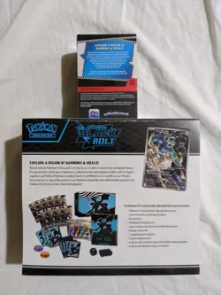 Pokemon TCG Black Bolt ETB & Booster Bundle Brand New Sealed - Image 2