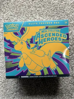 Pokemon TCG Ascended Heroes Elite Trainer box ETB New Factory Sealed In Hand - Image 1