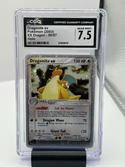 2003 Pokemon Dragonite ex Dragon 90/97 CGC 7.5 Near Mint+ - Image 1