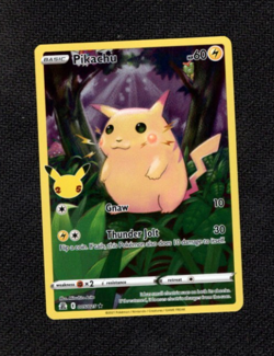 Pokemon TCG Celebrations Pikachu Holo Rare Full Art 005/025 - Image 1