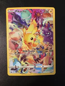 Pokemon TCG Pikachu 160/159 Crown Zenith Secret Rare NM - Image 1