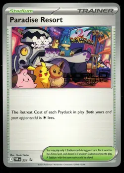 Pokemon World Championship 2025 English Paradise Resort SVP 224 Anaheim Promo - Image 1
