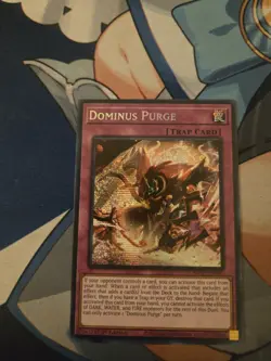 Yu-Gi-Oh! TCG Dominus Purge Prismatic Secret Rare 1st Edition - Image 1