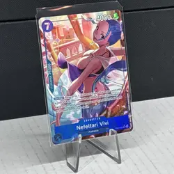 One Piece EB04-025 Nefeltari Vivi Alt Art OP14 The Azure Sea’s Seven ENGLISH NM - Image 3