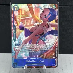 One Piece EB04-025 Nefeltari Vivi Alt Art OP14 The Azure Sea’s Seven ENGLISH NM - Image 4
