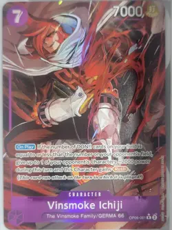 Vinsmoke Ichiji (Alt Art) OP06-061 Wings Of The Captain One Piece CCG NM - Image 1