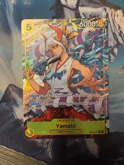 One Piece Heroine’s Edition Extra Booster Yamato EB03-057 Alt Art English - Image 1