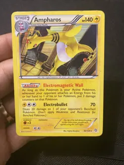 Ampharos 40/124 Holo Dragons Exalted Pokemon Card - Image 1