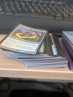 Magic The Gathering Bulk Card Lot Cards + Sleeves Mixed Commons/Uncommons MTG - Image 2