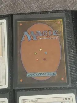 GOLD SIGNED NM/MT Serra Angel Revised Edition MTG magic Card Douglas Shuler - Image 2