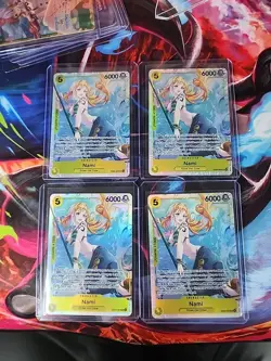 Nami SR EB-03 One Piece Card English X4 Playset - Image 1