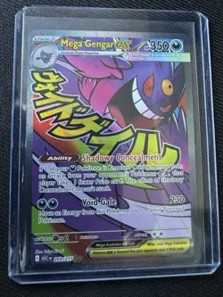 Pokemon TCG Mega Gengar Ex 269/217 Ascended Heroes Mega Attack Rare NM Card - Image 1