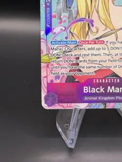 Black Maria Illustration Box Vol.2 OP08-074 One Piece Promotion Card Foil NM - Image 3