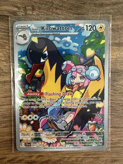 Iono's Kilowattrel Scarlet Violet Journey Together Card 163/159 Pokemon - Image 1